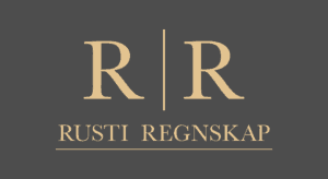 Rusti Regnskap, logo