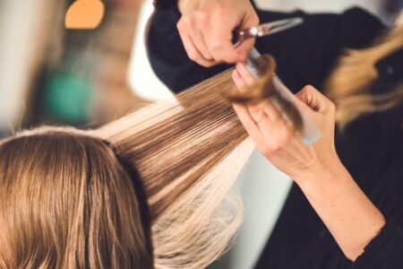 Bilder fra frisørsalongen Hedna