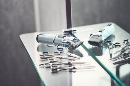 Bilder fra frisørsalongen Hedna