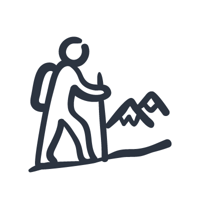 Aktiviteter i Valdres, illustrerende ikon
