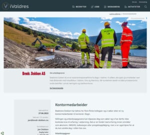 Eksempel på stillingsannonse